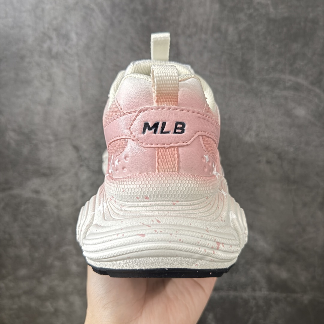 MLB NY 印花网红学长鞋老爹鞋手工手绘涂鸦恶作剧 此款为人工手绘定制图案 原版基于MLB修改款 加以创意定制 完美品