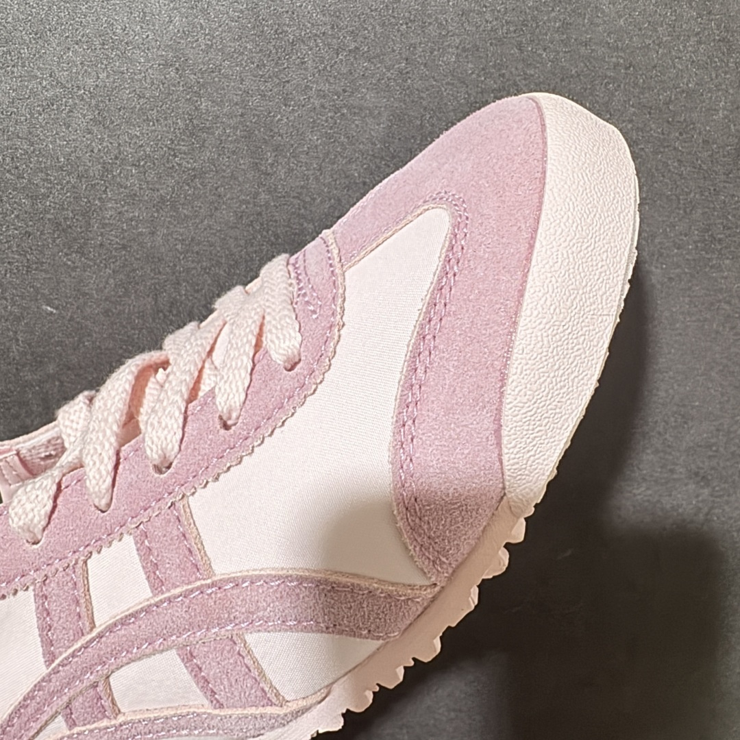Onitsuka Tiger Mexico 66 鬼冢虎 全粉 复古休闲板鞋 男女同款 货号：1183C769‑700 