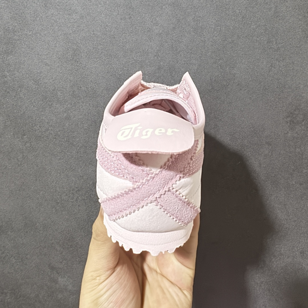 Onitsuka Tiger Mexico 66 鬼冢虎 全粉 复古休闲板鞋 男女同款 货号：1183C769‑700 