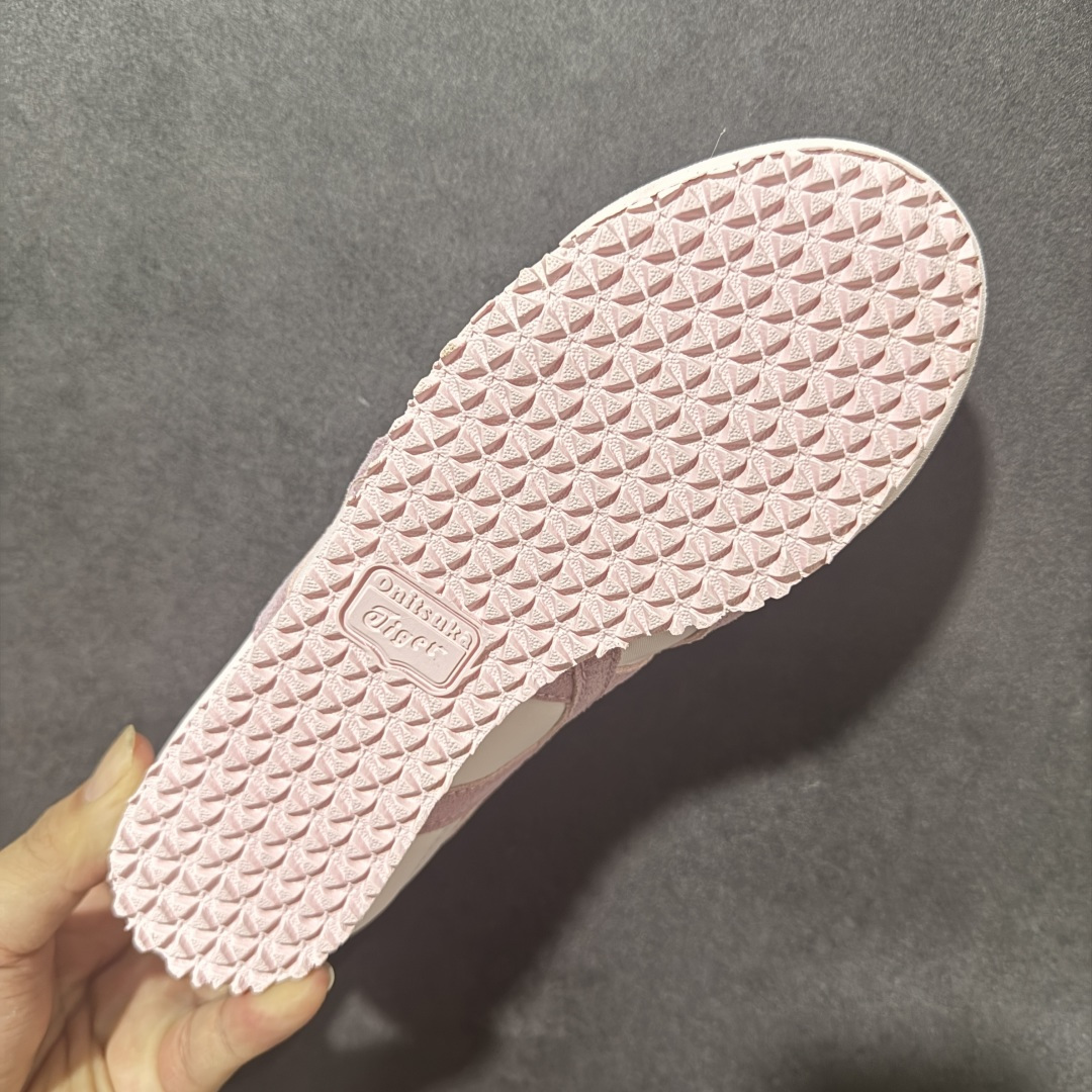 Onitsuka Tiger Mexico 66 鬼冢虎 全粉 复古休闲板鞋 男女同款 货号：1183C769‑700 