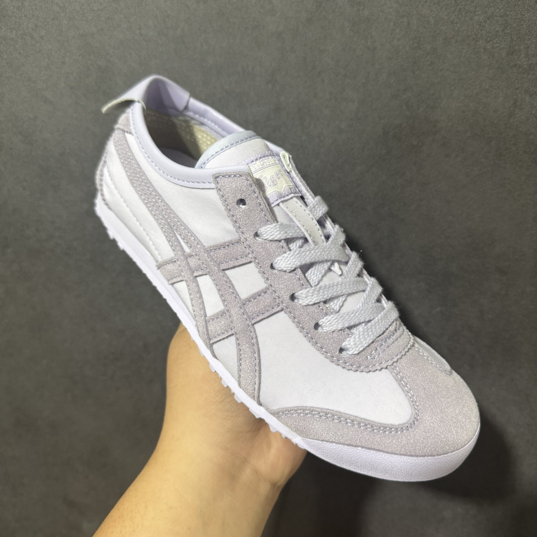 Onitsuka Tiger Mexico 66 鬼冢虎 全粉 复古休闲板鞋 男女同款 货号：1183C769‑500 