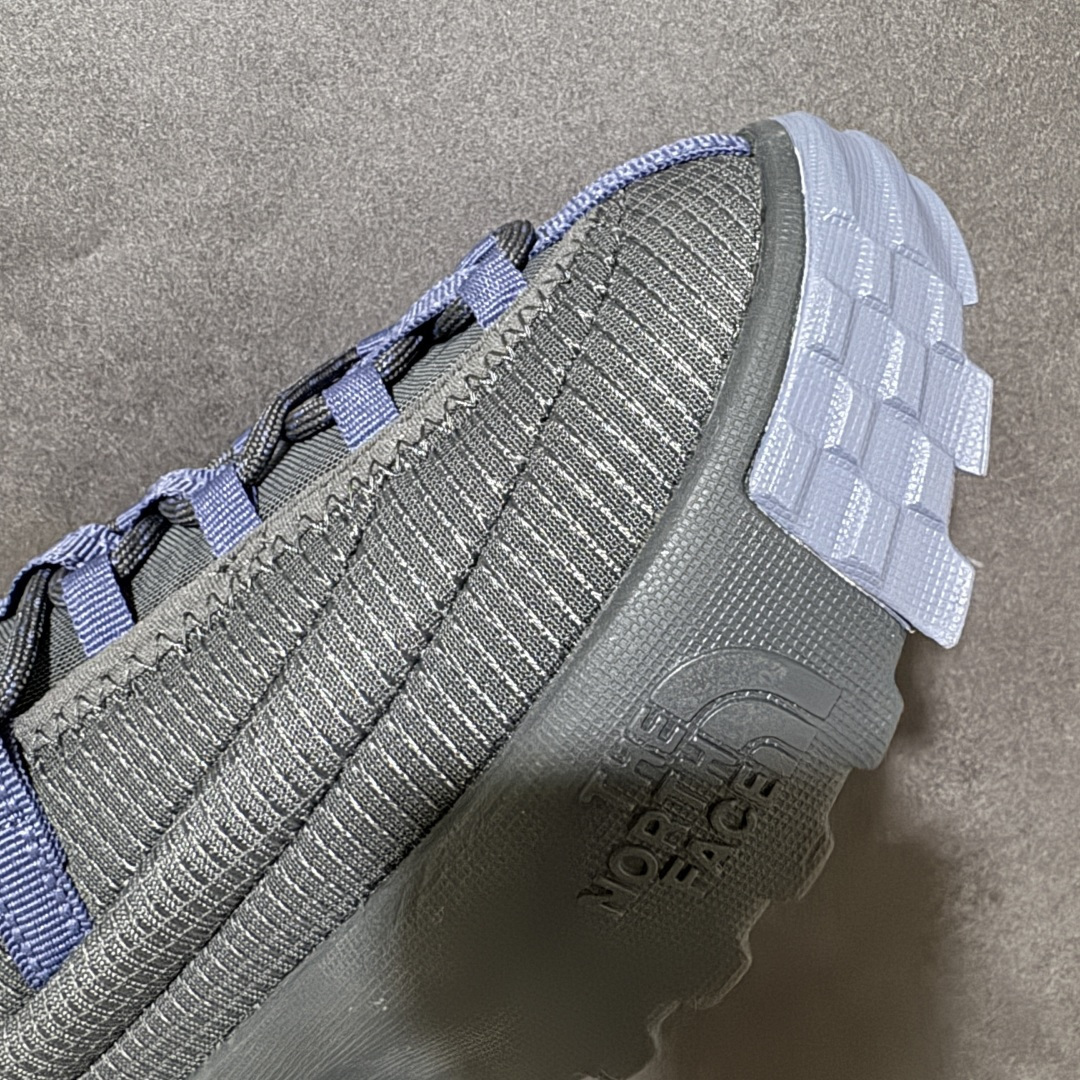 The North Face Never Stop Lace 炭灰暮色 户外休闲鞋 透气织物鞋面，结构稳固 中底具备良好