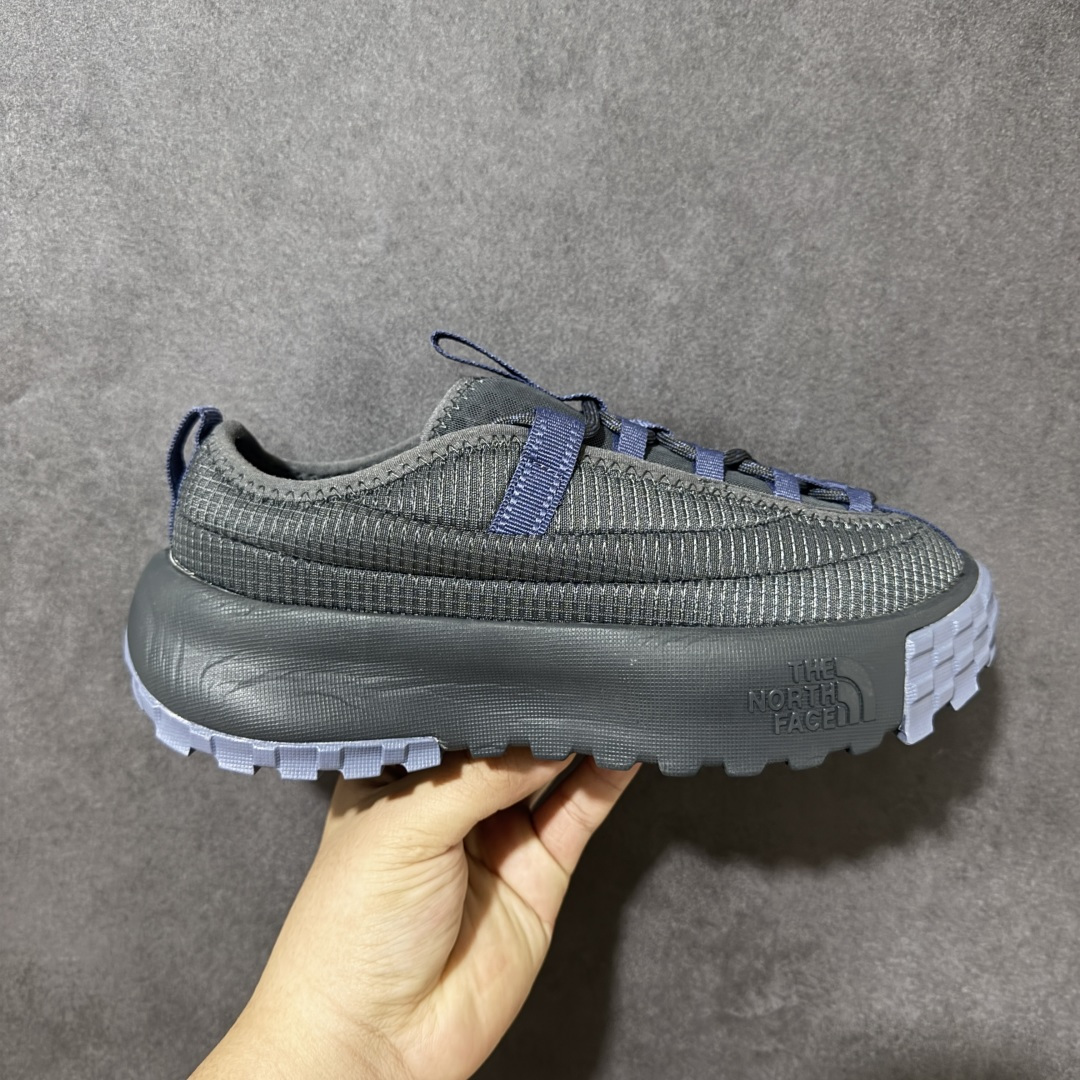 The North Face Never Stop Lace 炭灰暮色 户外休闲鞋 透气织物鞋面，结构稳固 中底具备良好