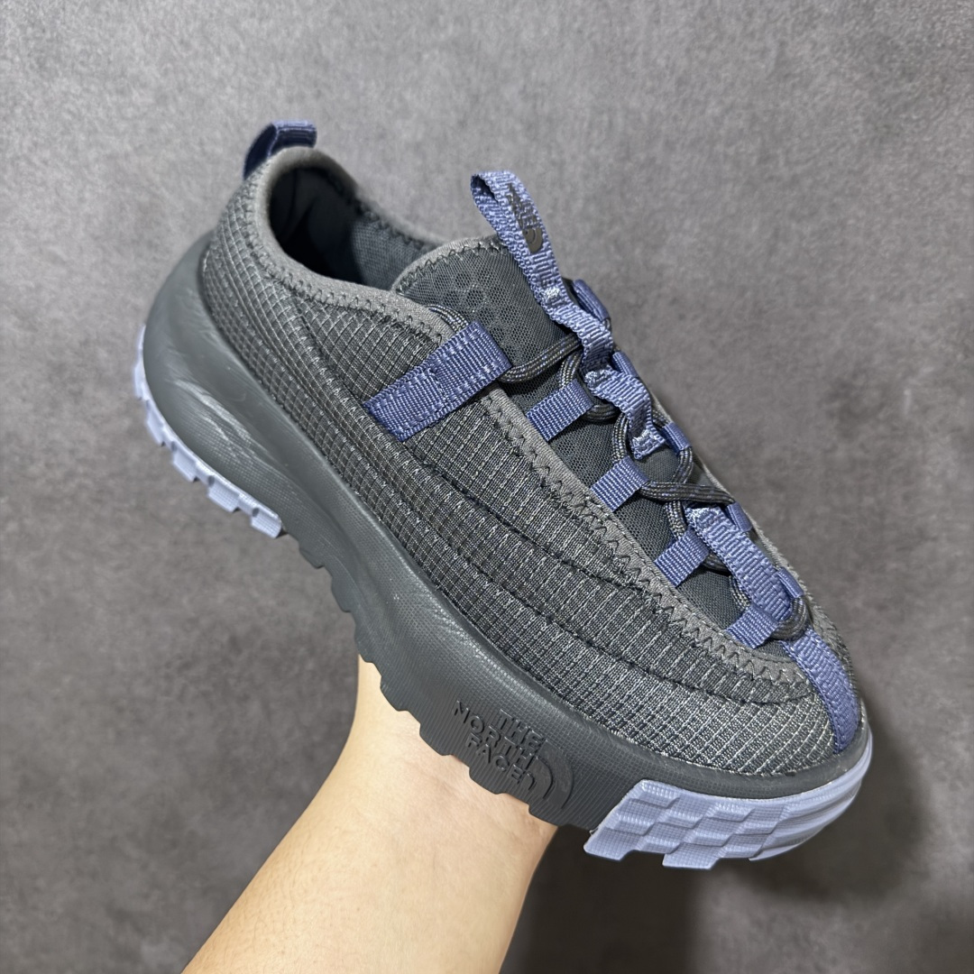 The North Face Never Stop Lace 炭灰暮色 户外休闲鞋 透气织物鞋面，结构稳固 中底具备良好
