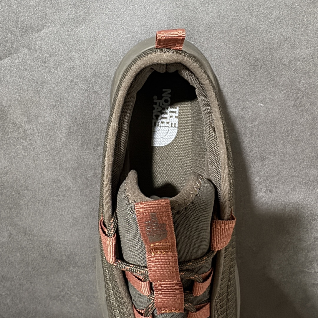 The North Face Never Stop Lace 深棕色 户外休闲鞋 透气织物鞋面，结构稳固 中底具备良好缓
