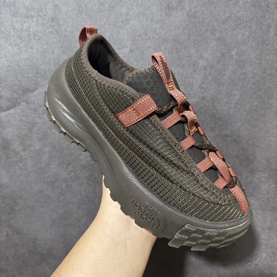 The North Face Never Stop Lace 深棕色 户外休闲鞋 透气织物鞋面，结构稳固 中底具备良好缓