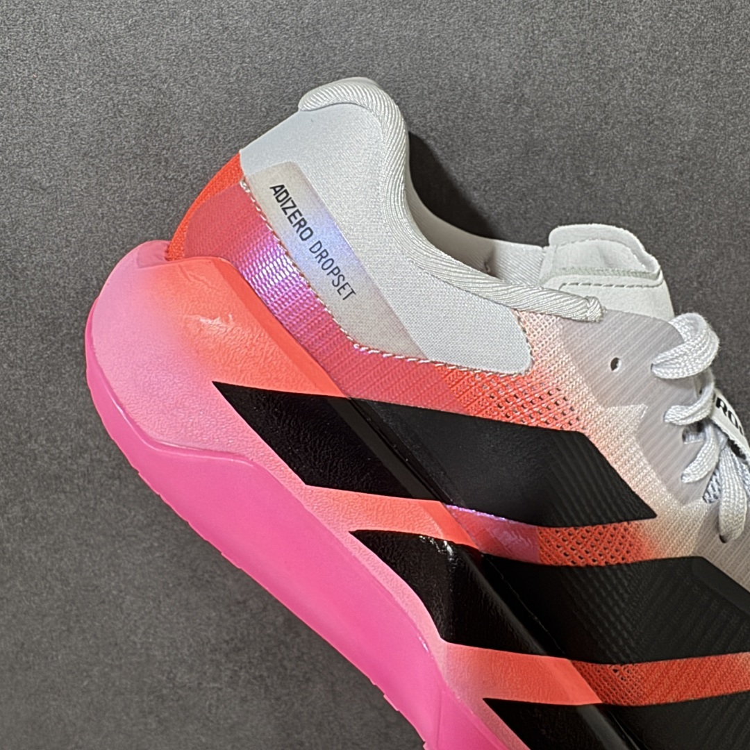 Adidas Adizero Dropset Pro Traine 深灰浅灰橙 专业训练鞋 稳固支撑鞋面 适合力量训练 
