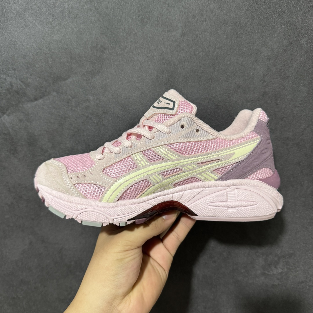 Asics Gel-Kayano 14 粉白 复古缓震跑鞋 网面拼接材质 舒适脚感 日常慢跑休闲 货号：1202A105