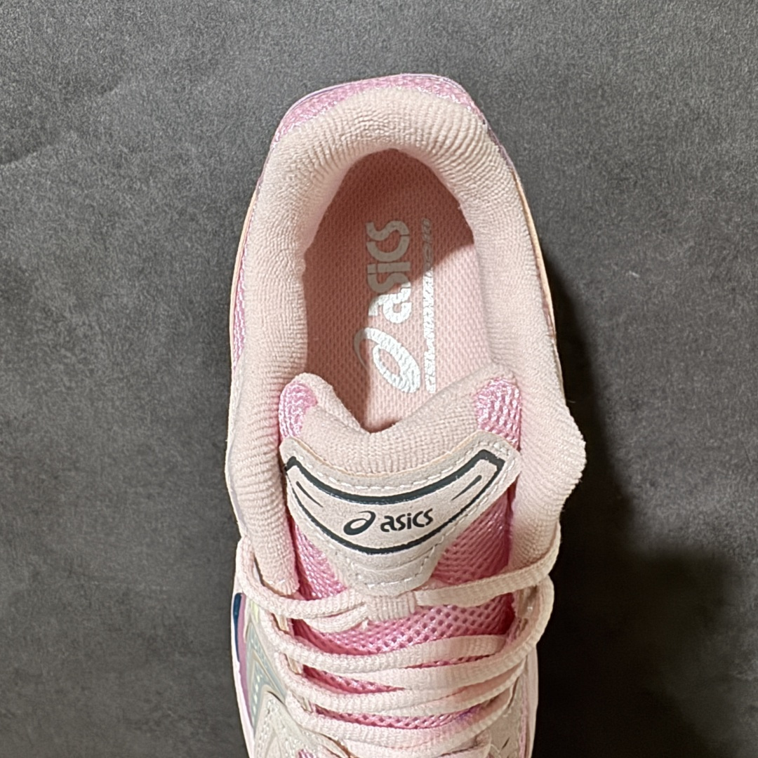 Asics Gel-Kayano 14 粉白 复古缓震跑鞋 网面拼接材质 舒适脚感 日常慢跑休闲 货号：1202A105