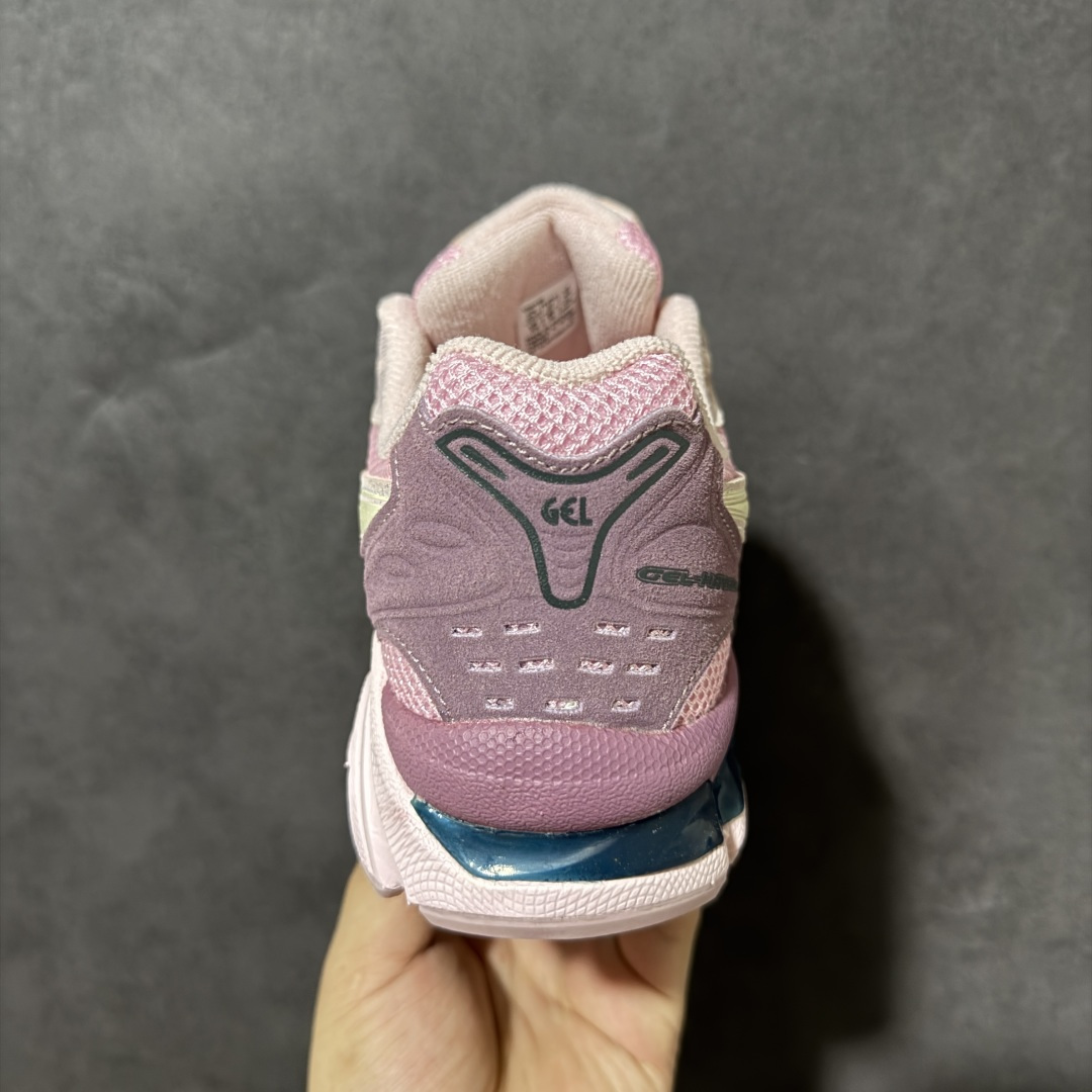 Asics Gel-Kayano 14 粉白 复古缓震跑鞋 网面拼接材质 舒适脚感 日常慢跑休闲 货号：1202A105