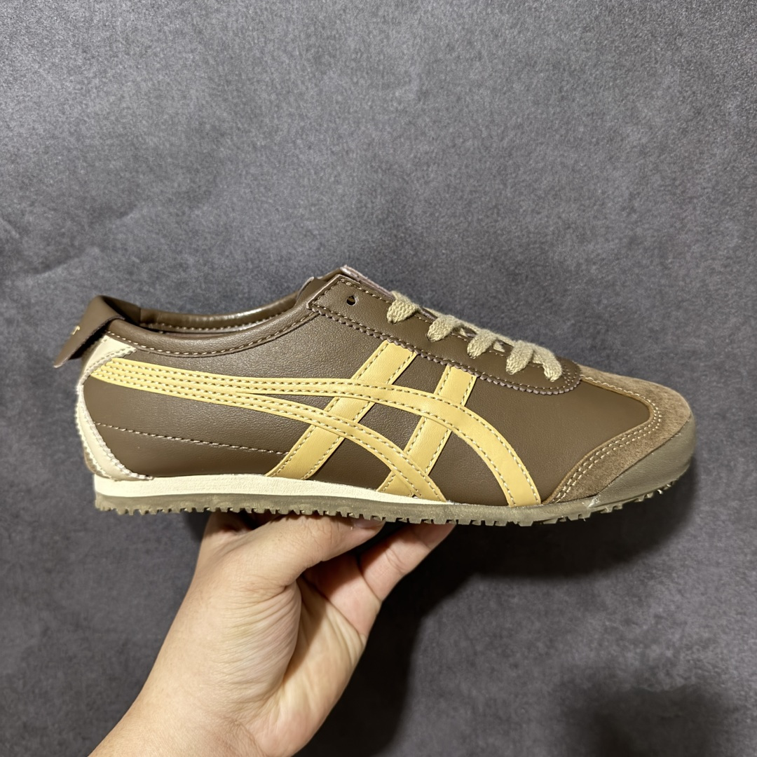 Onitsuka Tiger鬼塚虎/鬼冢虎 Mexico 66 复古运动 防滑 低帮 生活休闲鞋 男女同款 外贸工厂进军