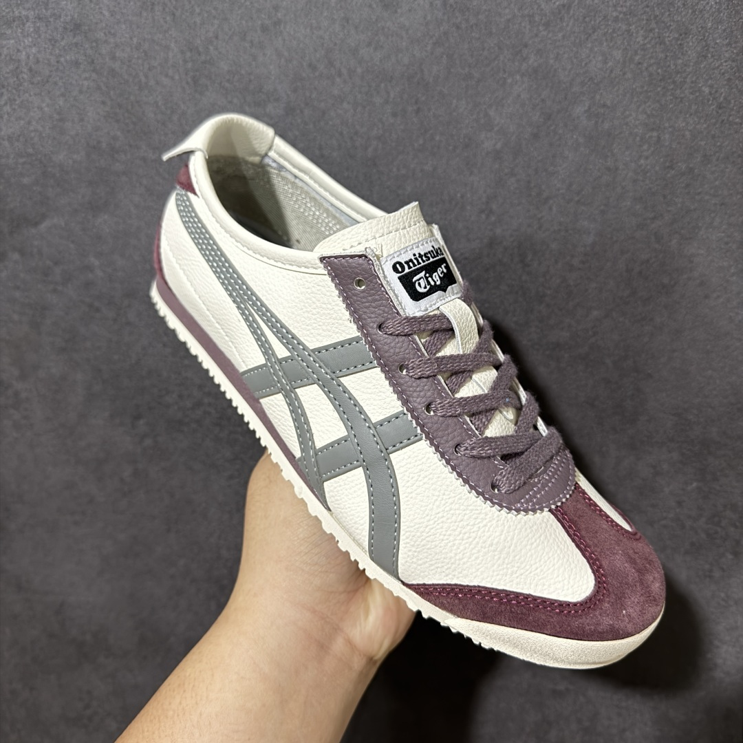 Onitsuka Tiger鬼塚虎/鬼冢虎 Mexico 66 复古运动 防滑 低帮 生活休闲鞋 男女同款 外贸工厂进军