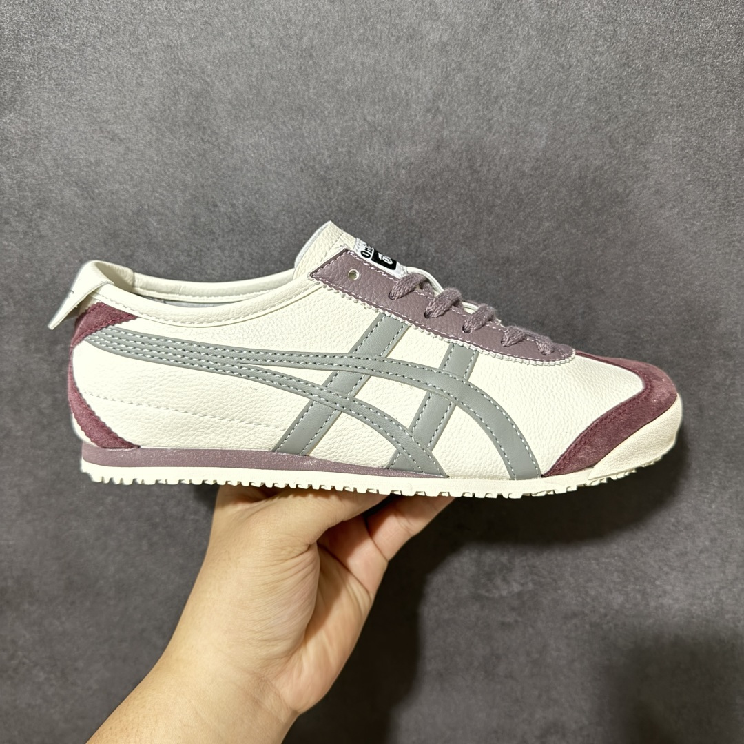 Onitsuka Tiger鬼塚虎/鬼冢虎 Mexico 66 复古运动 防滑 低帮 生活休闲鞋 男女同款 外贸工厂进军