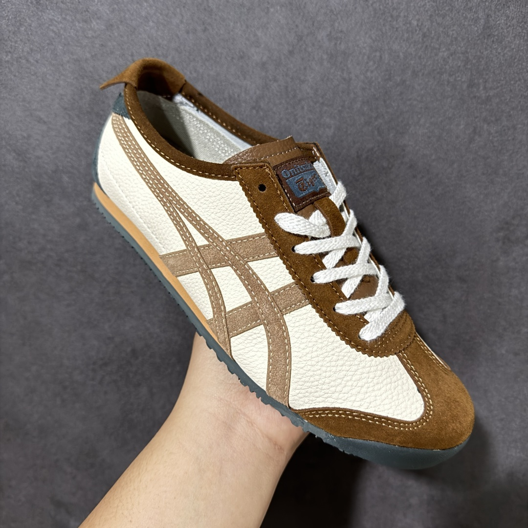 Onitsuka Tiger鬼塚虎/鬼冢虎 Mexico 66 复古运动 防滑 低帮 生活休闲鞋 男女同款 外贸工厂进军