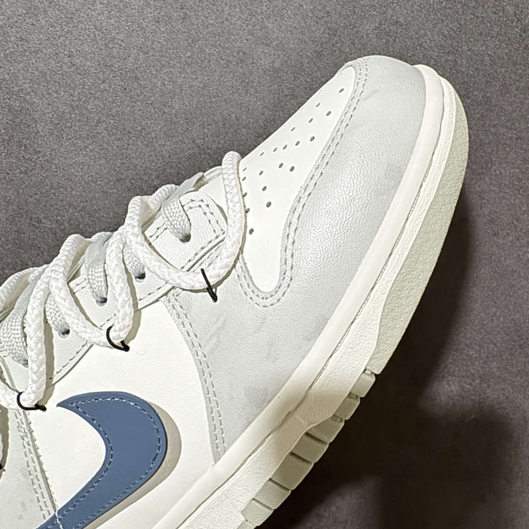 Nike Dunk Low Retro 白浅烟灰 复古低帮板鞋 皮革鞋面 经典版型 日常通勤穿搭 货号：GB0716 1