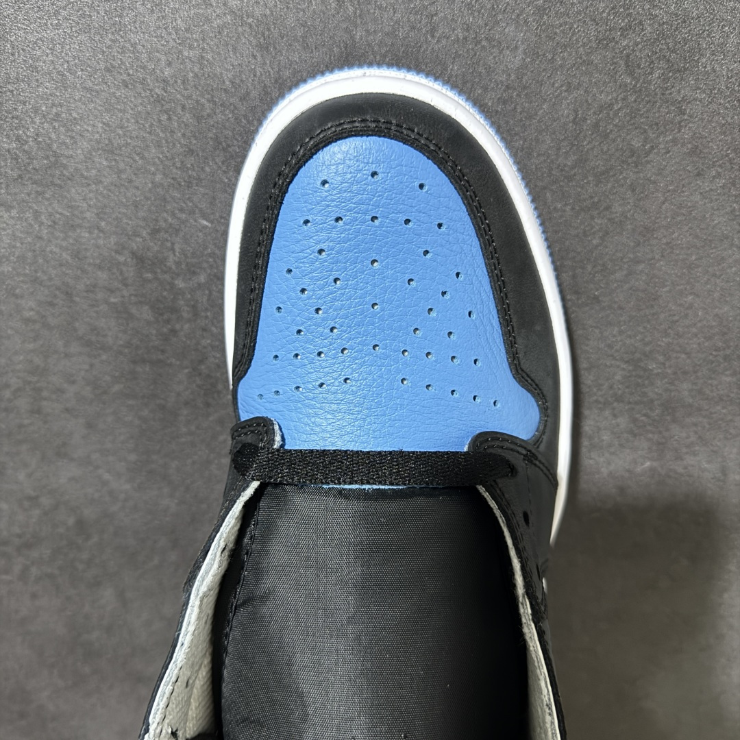 AJ1 经典高帮系列 原厂皮革 舒适运动 防滑减震 高帮 黑脚趾 行业天花板 Top级存在，完美版型，20000+双库存