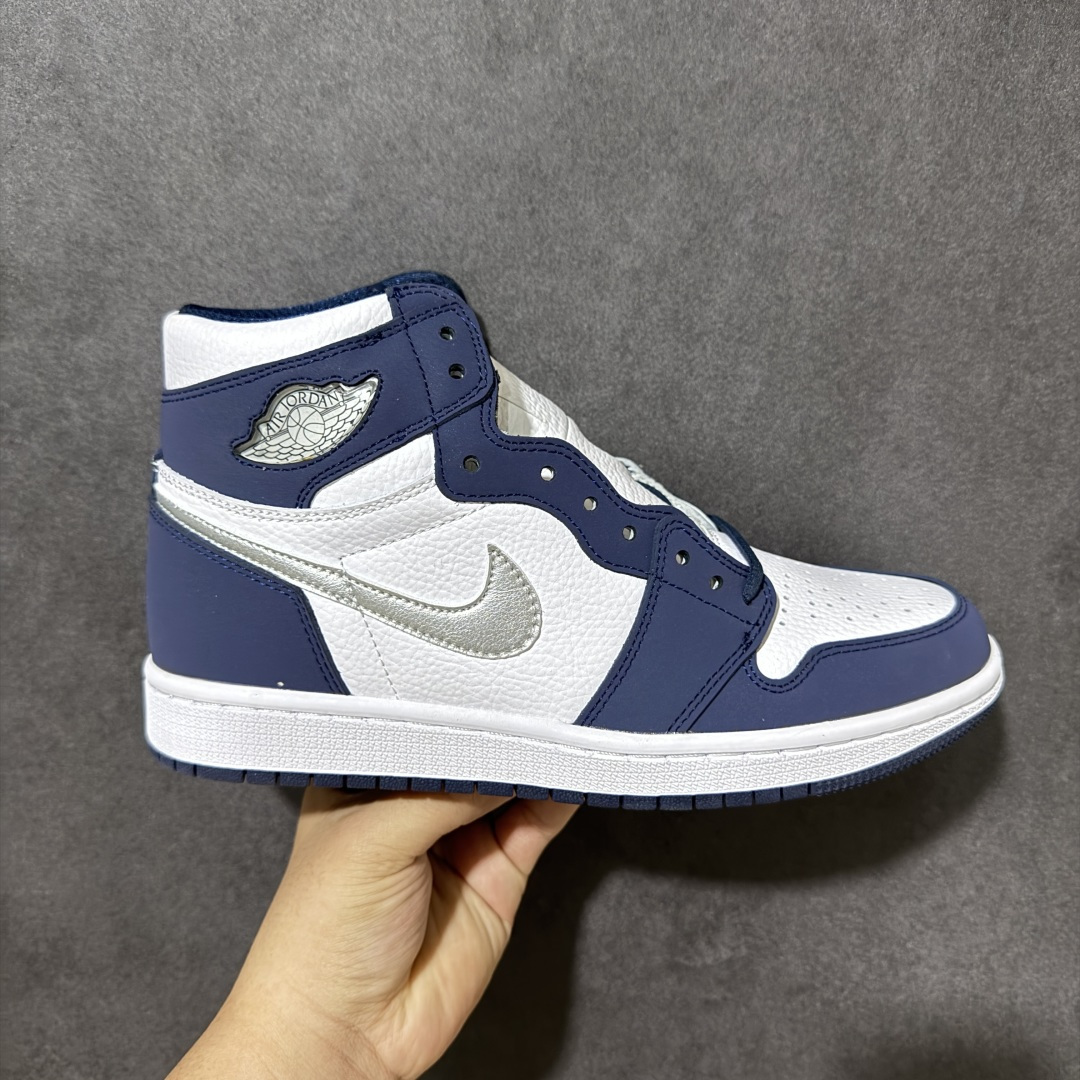 AJ1 经典高帮系列 原厂皮革 舒适运动 防滑减震 高帮 黑脚趾 行业天花板 Top级存在，完美版型，20000+双库存