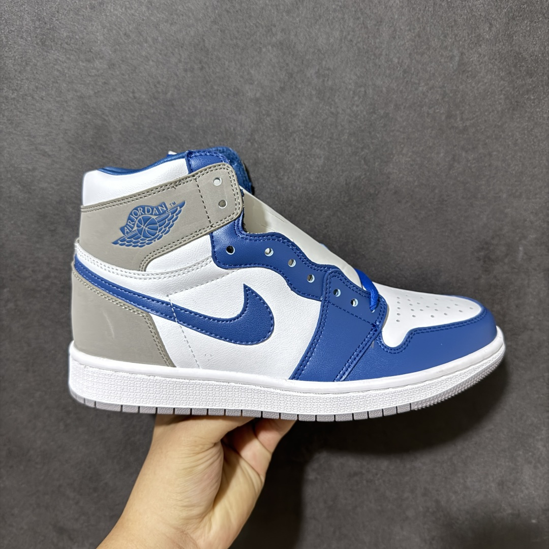 AJ1 经典高帮系列 原厂皮革 舒适运动 防滑减震 高帮 黑脚趾 行业天花板 Top级存在，完美版型，20000+双库存
