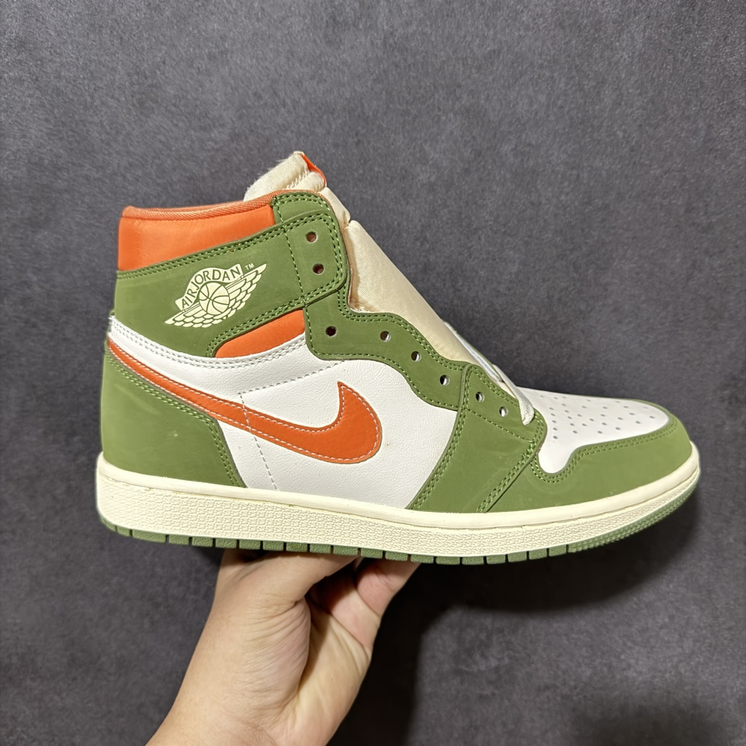 AJ1 经典高帮系列 原厂皮革 舒适运动 防滑减震 高帮 黑脚趾 行业天花板 Top级存在，完美版型，20000+双库存
