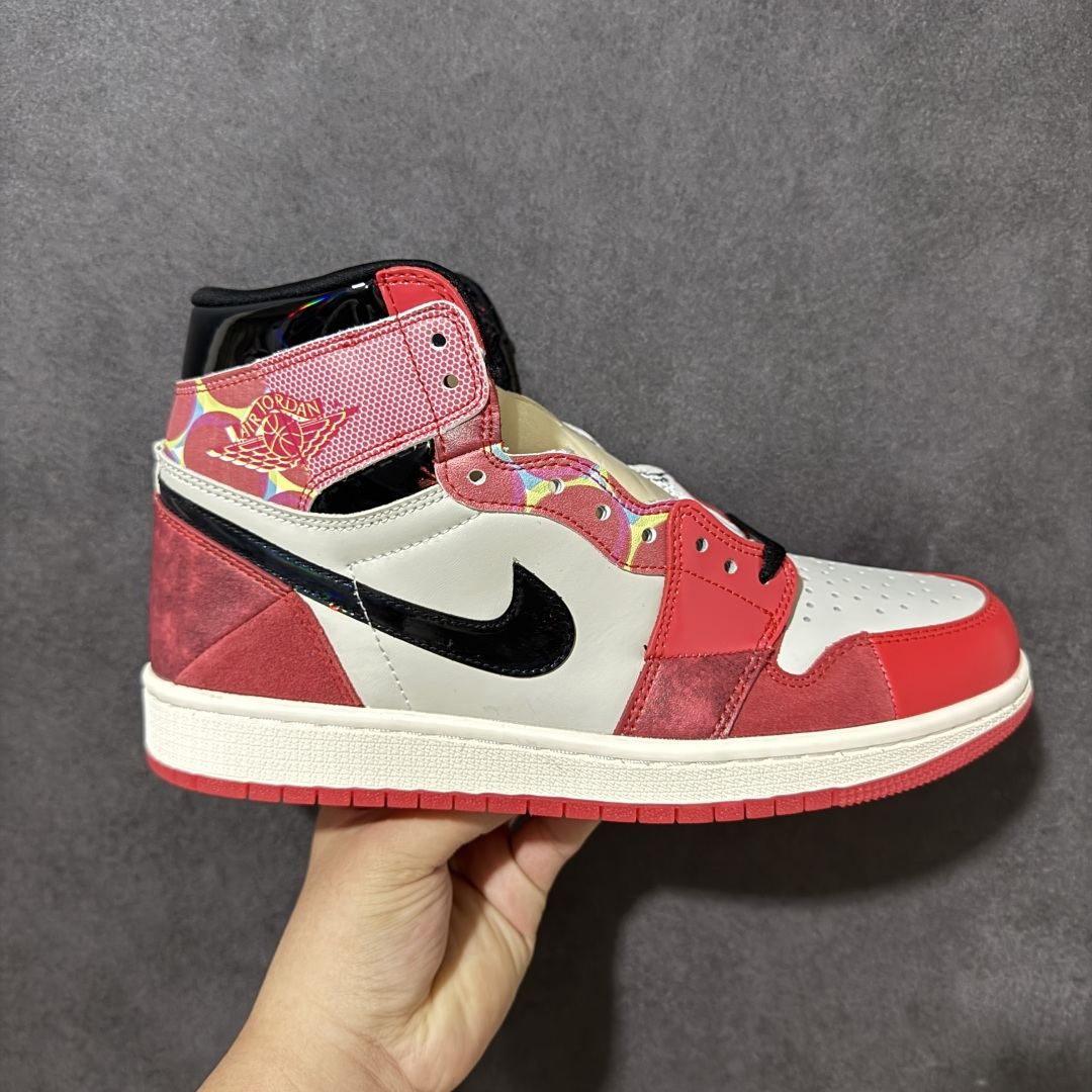 AJ1 经典高帮系列 原厂皮革 舒适运动 防滑减震 高帮 黑脚趾 行业天花板 Top级存在，完美版型，20000+双库存