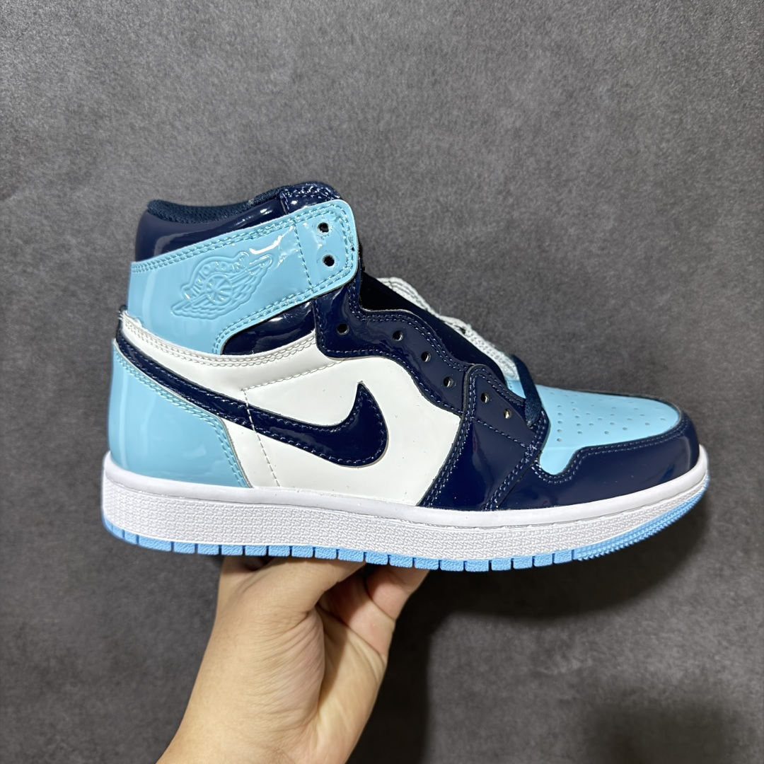 AJ1 经典高帮系列 原厂皮革 舒适运动 防滑减震 高帮 黑脚趾 行业天花板 Top级存在，完美版型，20000+双库存