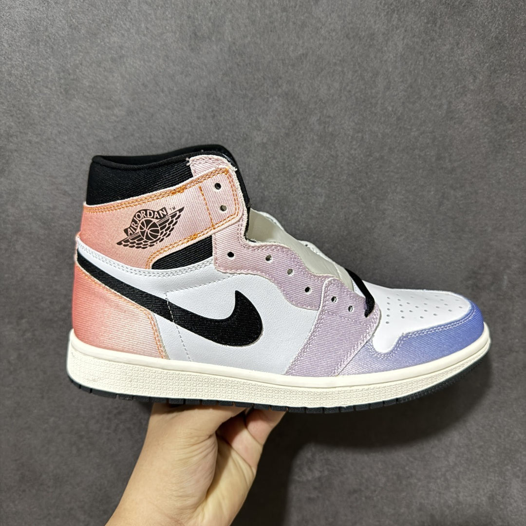 AJ1 经典高帮系列 原厂皮革 舒适运动 防滑减震 高帮 黑脚趾 行业天花板 Top级存在，完美版型，20000+双库存