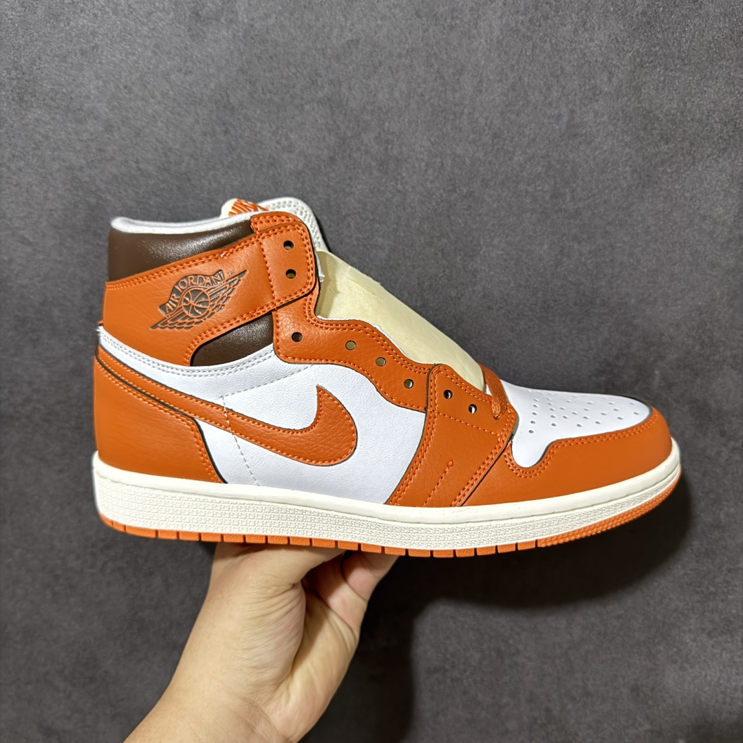 AJ1 经典高帮系列 原厂皮革 舒适运动 防滑减震 高帮 黑脚趾 行业天花板 Top级存在，完美版型，20000+双库存