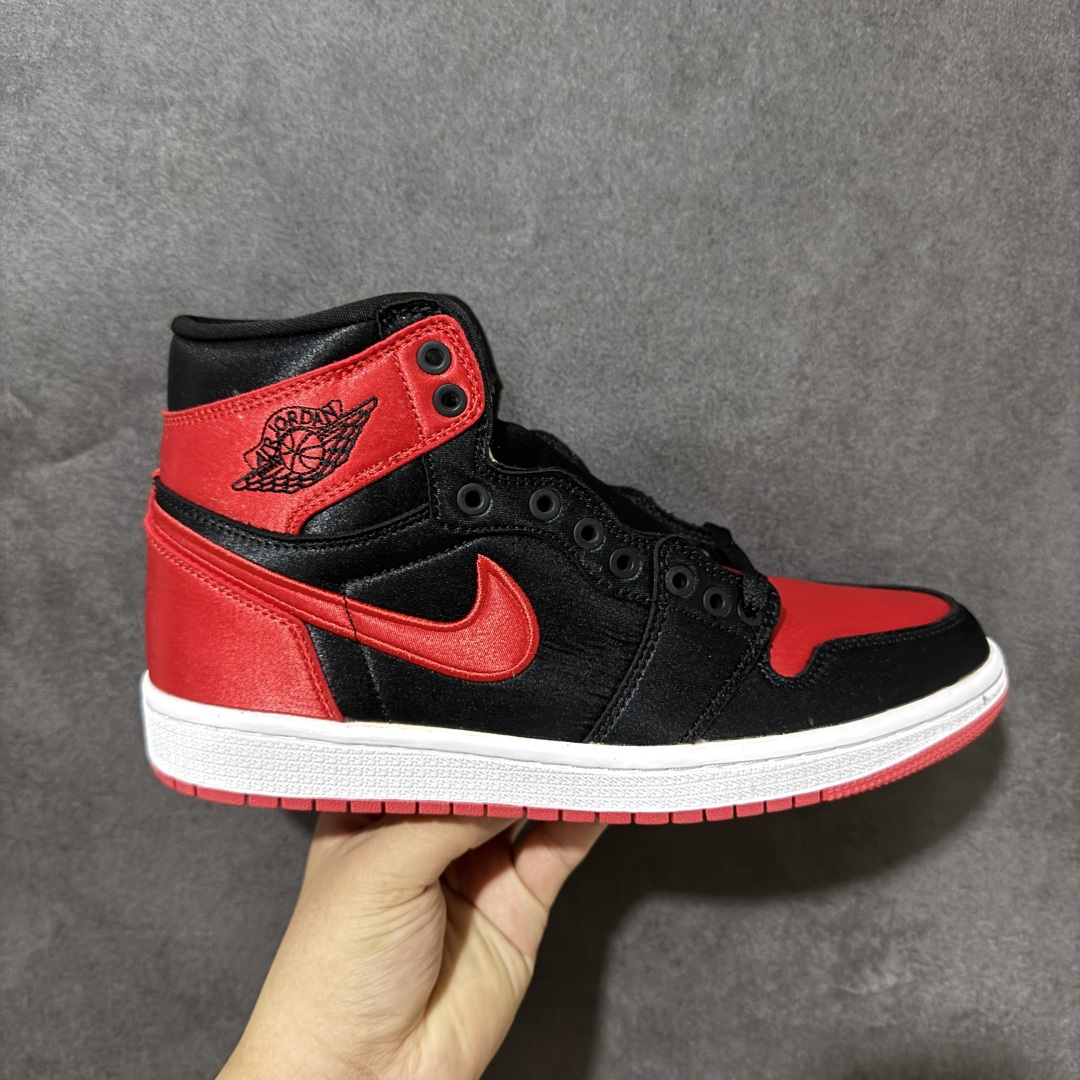 AJ1 经典高帮系列 原厂皮革 舒适运动 防滑减震 高帮 黑脚趾 行业天花板 Top级存在，完美版型，20000+双库存