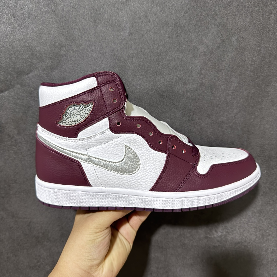 AJ1 经典高帮系列 原厂皮革 舒适运动 防滑减震 高帮 黑脚趾 行业天花板 Top级存在，完美版型，20000+双库存