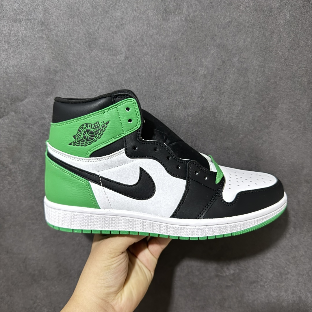 AJ1 经典高帮系列 原厂皮革 舒适运动 防滑减震 高帮 黑脚趾 行业天花板 Top级存在，完美版型，20000+双库存