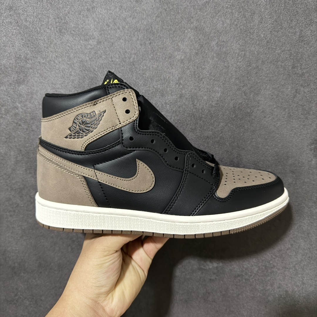 AJ1 经典高帮系列 原厂皮革 舒适运动 防滑减震 高帮 黑脚趾 行业天花板 Top级存在，完美版型，20000+双库存