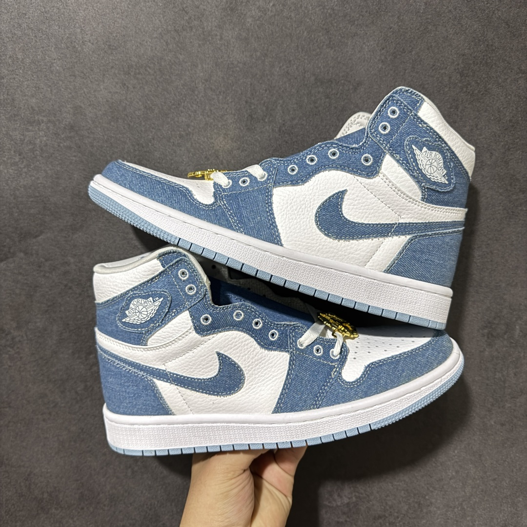 AJ1 经典高帮系列 原厂皮革 舒适运动 防滑减震 高帮 黑脚趾 行业天花板 Top级存在，完美版型，20000+双库存