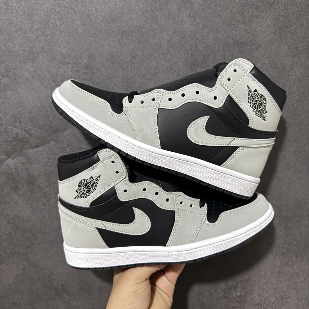 AJ1 经典高帮系列 原厂皮革 舒适运动 防滑减震 高帮 黑脚趾 行业天花板 Top级存在，完美版型，20000+双库存
