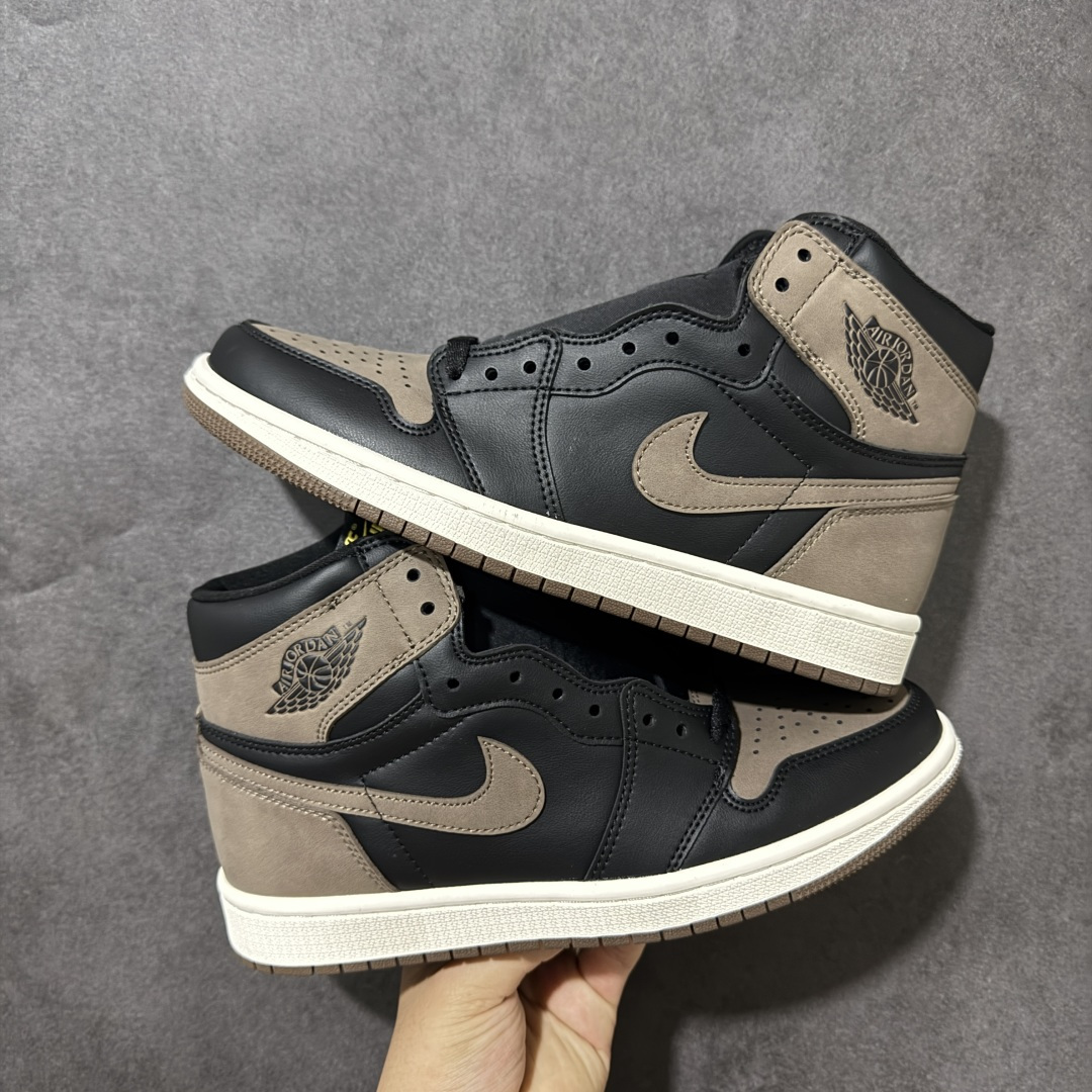 AJ1 经典高帮系列 原厂皮革 舒适运动 防滑减震 高帮 黑脚趾 行业天花板 Top级存在，完美版型，20000+双库存