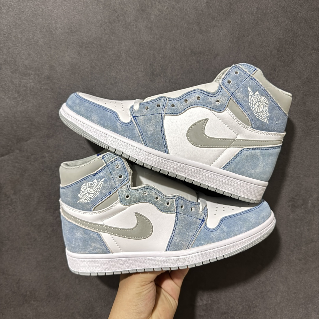 AJ1 经典高帮系列 原厂皮革 舒适运动 防滑减震 高帮 黑脚趾 行业天花板 Top级存在，完美版型，20000+双库存
