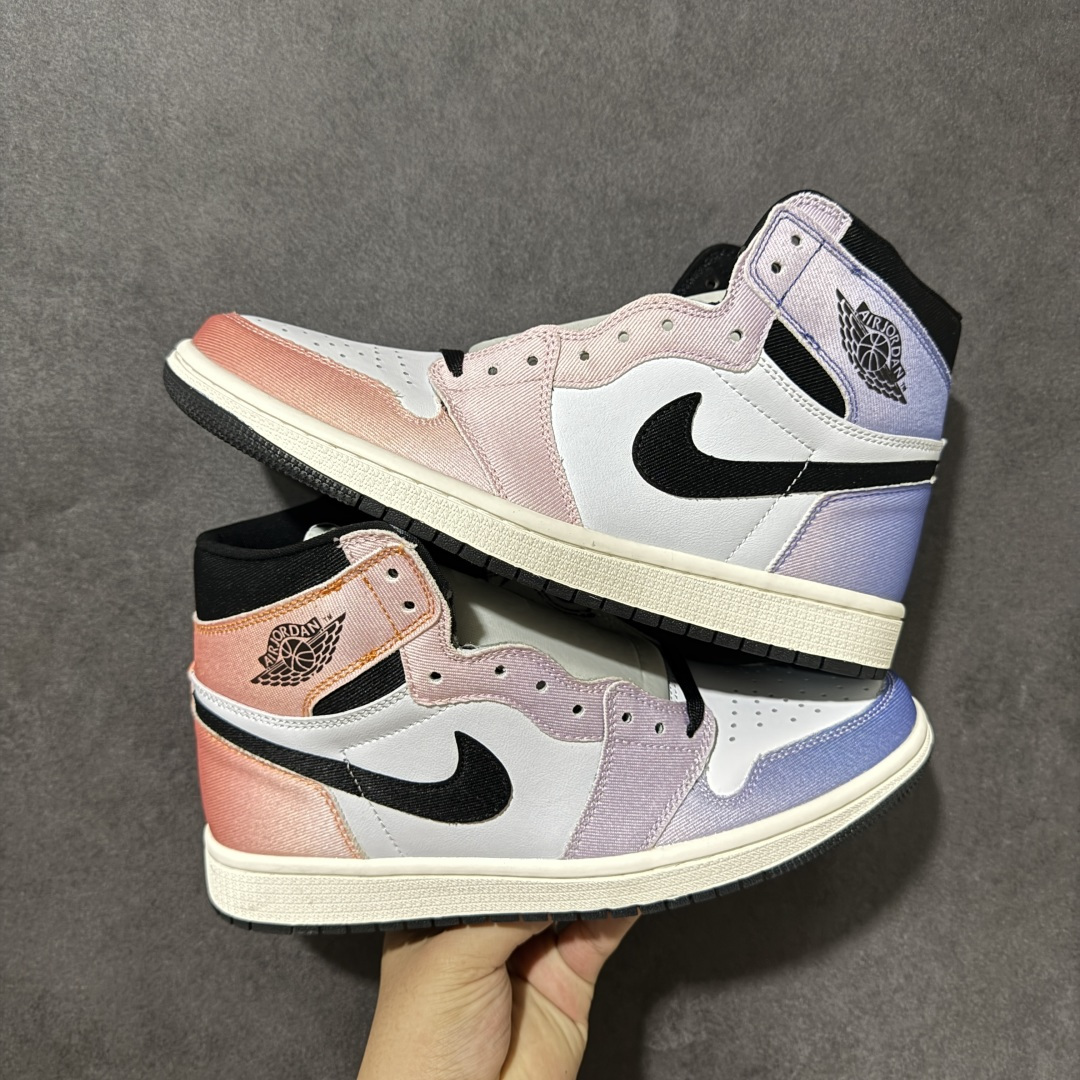 AJ1 经典高帮系列 原厂皮革 舒适运动 防滑减震 高帮 黑脚趾 行业天花板 Top级存在，完美版型，20000+双库存