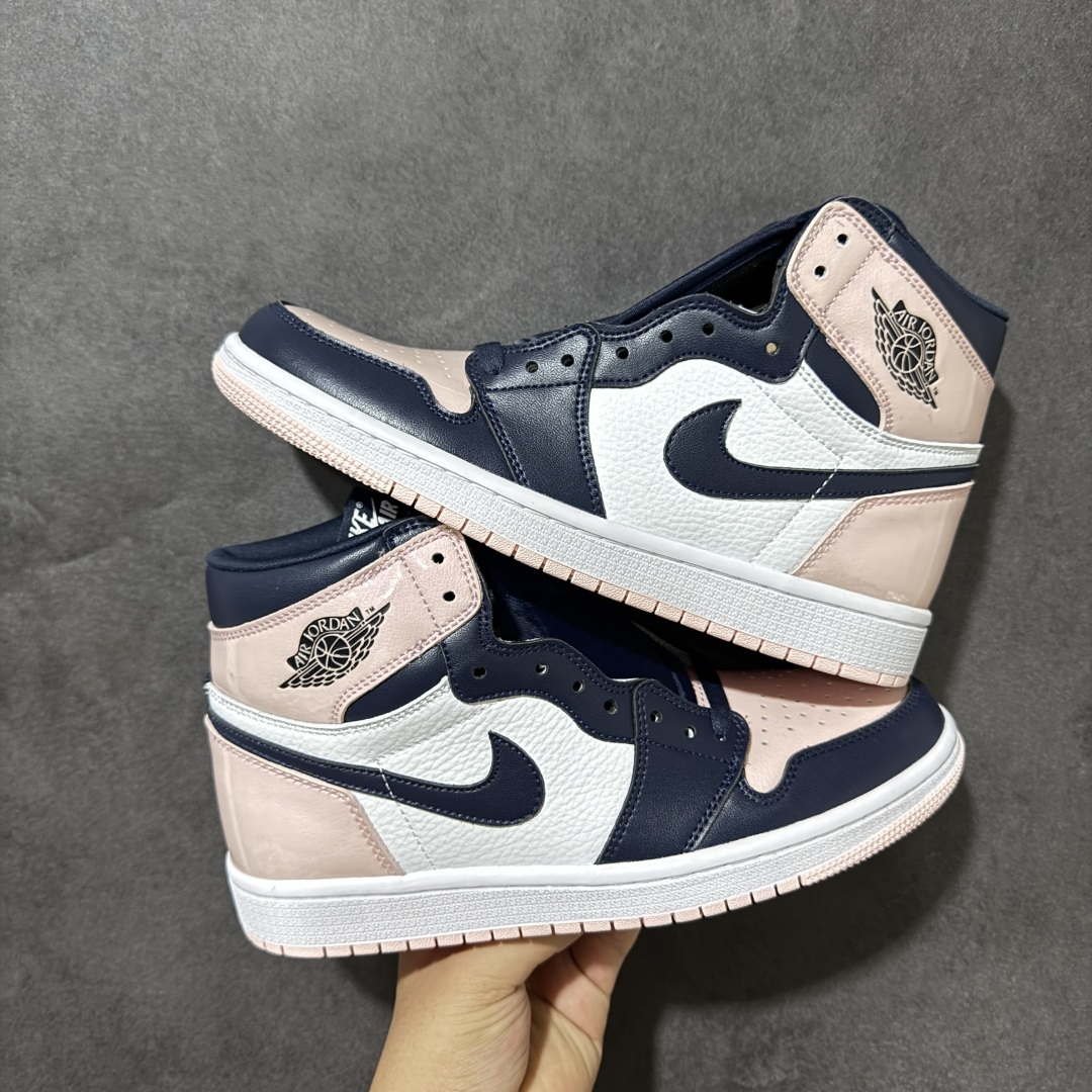 AJ1 经典高帮系列 原厂皮革 舒适运动 防滑减震 高帮 黑脚趾 行业天花板 Top级存在，完美版型，20000+双库存