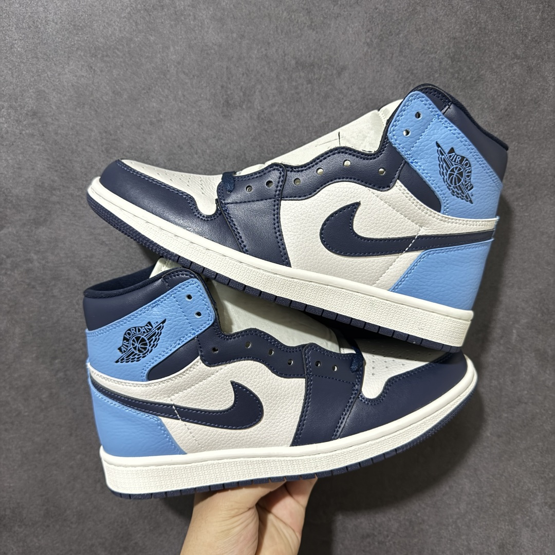 AJ1 经典高帮系列 原厂皮革 舒适运动 防滑减震 高帮 黑脚趾 行业天花板 Top级存在，完美版型，20000+双库存
