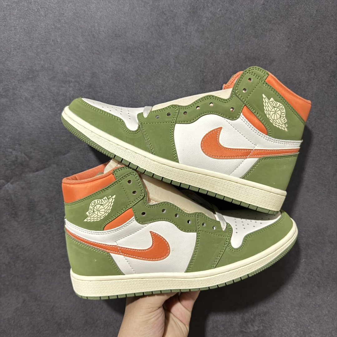 AJ1 经典高帮系列 原厂皮革 舒适运动 防滑减震 高帮 黑脚趾 行业天花板 Top级存在，完美版型，20000+双库存