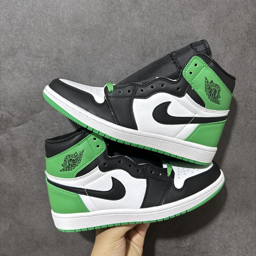 AJ1 经典高帮系列 原厂皮革 舒适运动 防滑减震 高帮 黑脚趾 行业天花板 Top级存在，完美版型，20000+双库存