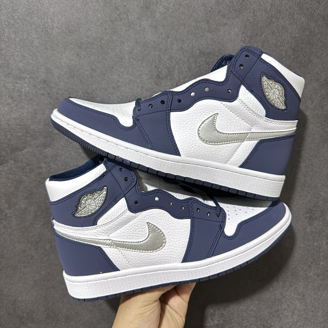 AJ1 经典高帮系列 原厂皮革 舒适运动 防滑减震 高帮 黑脚趾 行业天花板 Top级存在，完美版型，20000+双库存