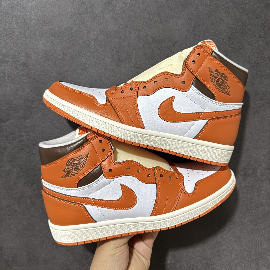 AJ1 经典高帮系列 原厂皮革 舒适运动 防滑减震 高帮 黑脚趾 行业天花板 Top级存在，完美版型，20000+双库存