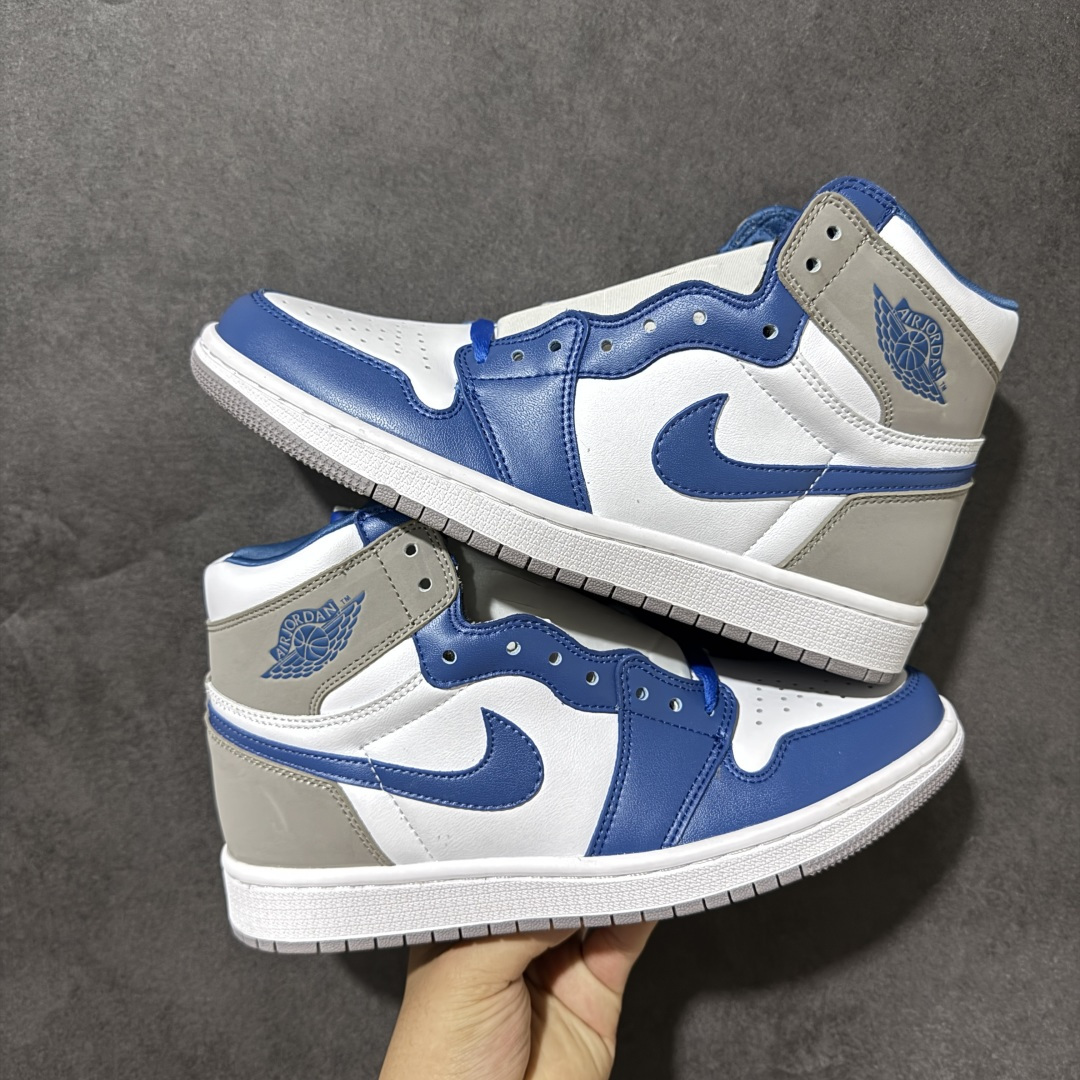 AJ1 经典高帮系列 原厂皮革 舒适运动 防滑减震 高帮 黑脚趾 行业天花板 Top级存在，完美版型，20000+双库存