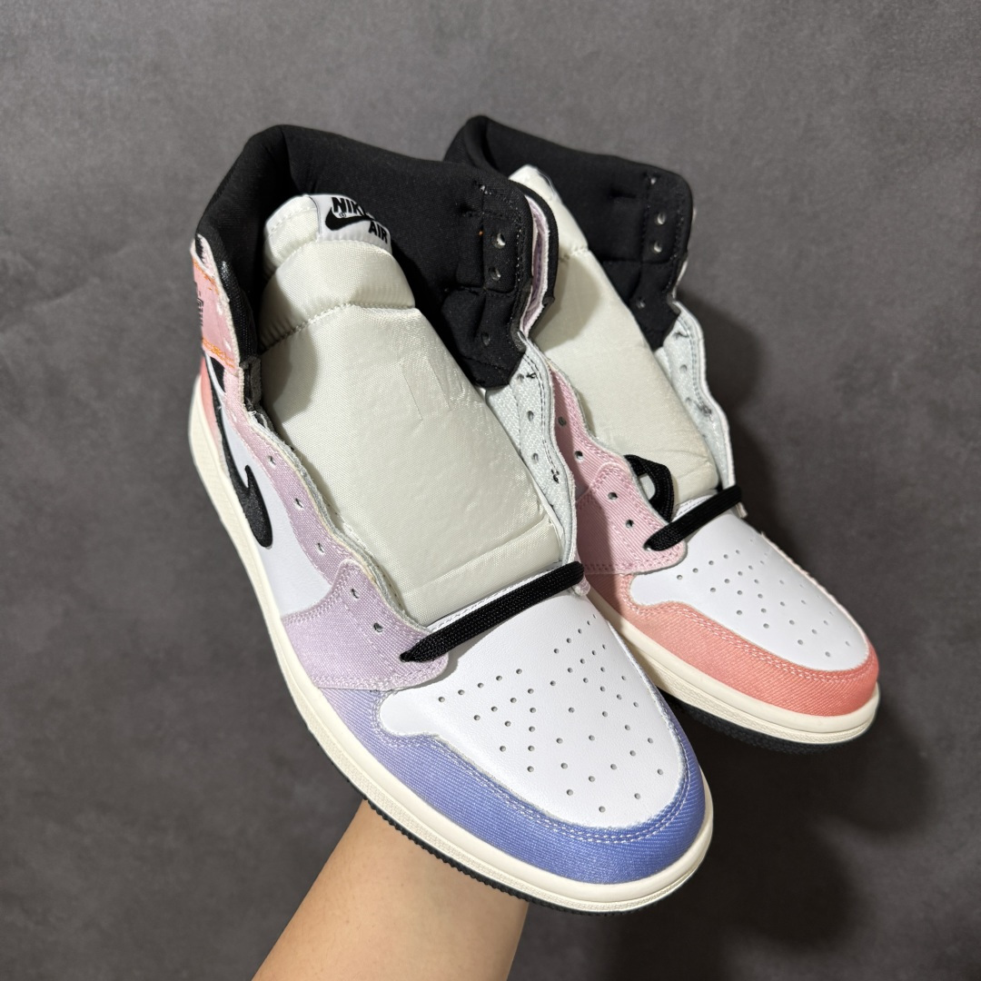 AJ1 经典高帮系列 原厂皮革 舒适运动 防滑减震 高帮 黑脚趾 行业天花板 Top级存在，完美版型，20000+双库存