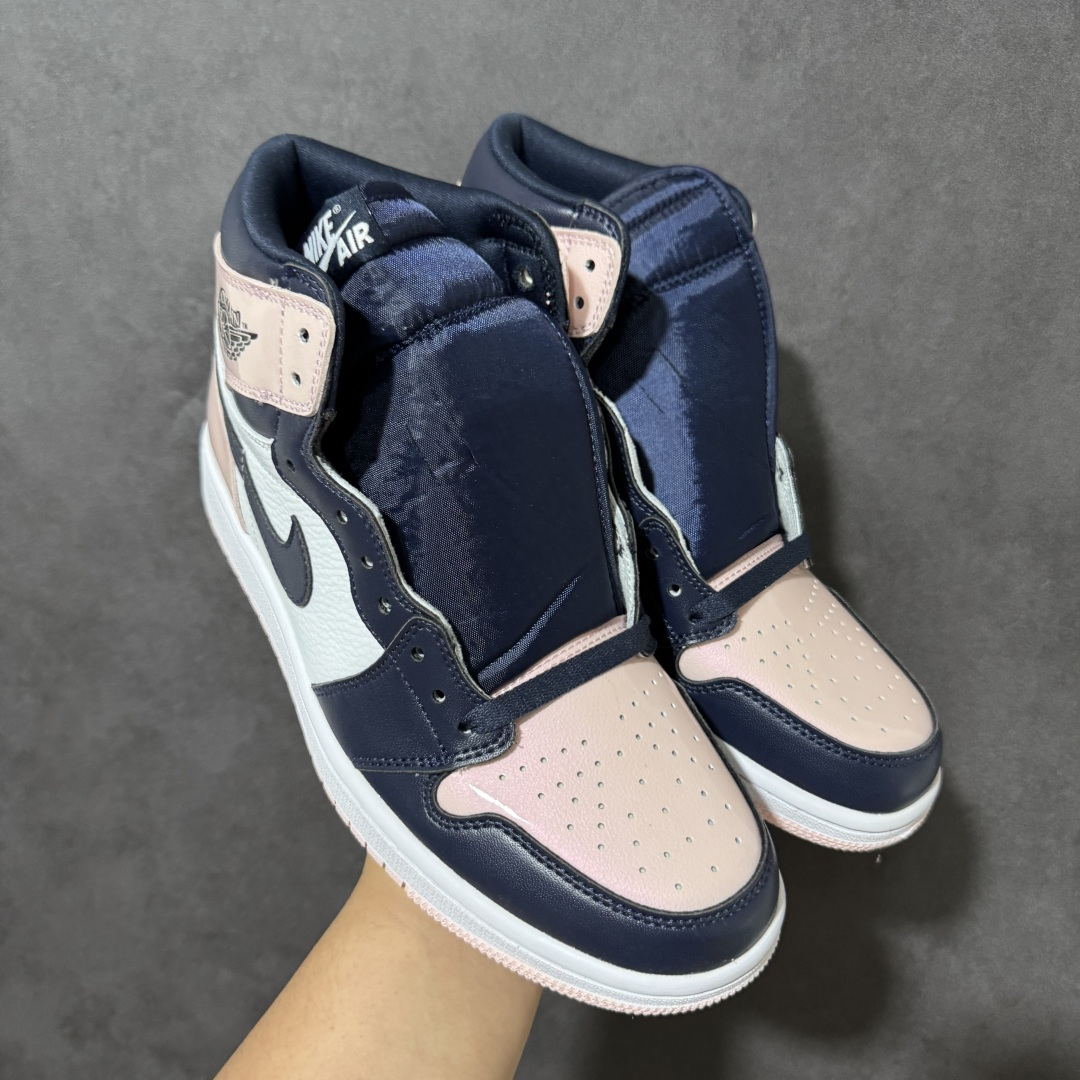 AJ1 经典高帮系列 原厂皮革 舒适运动 防滑减震 高帮 黑脚趾 行业天花板 Top级存在，完美版型，20000+双库存