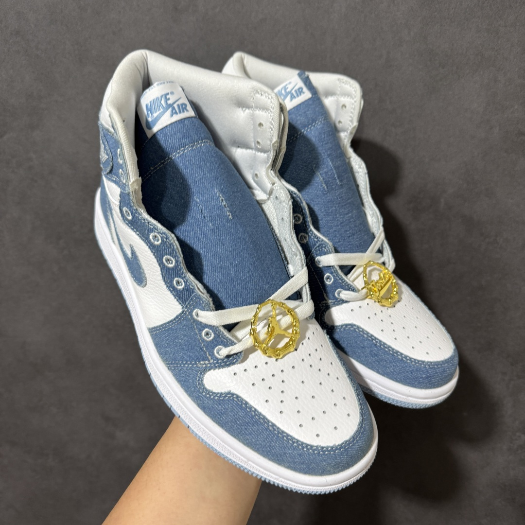 AJ1 经典高帮系列 原厂皮革 舒适运动 防滑减震 高帮 黑脚趾 行业天花板 Top级存在，完美版型，20000+双库存