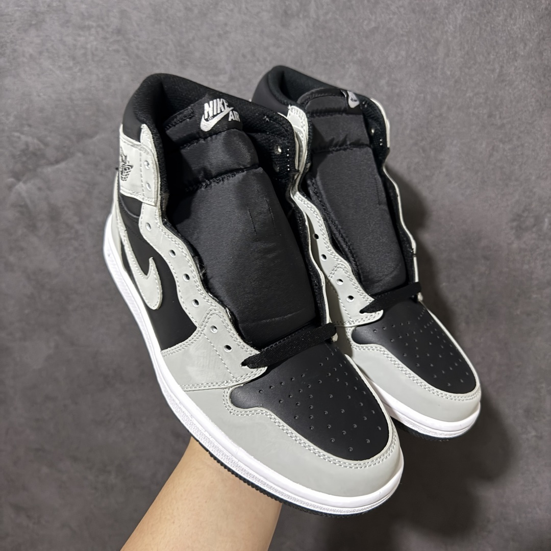 AJ1 经典高帮系列 原厂皮革 舒适运动 防滑减震 高帮 黑脚趾 行业天花板 Top级存在，完美版型，20000+双库存