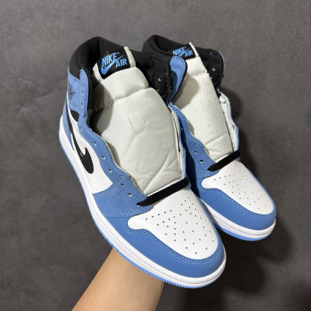 AJ1 经典高帮系列 原厂皮革 舒适运动 防滑减震 高帮 黑脚趾 行业天花板 Top级存在，完美版型，20000+双库存