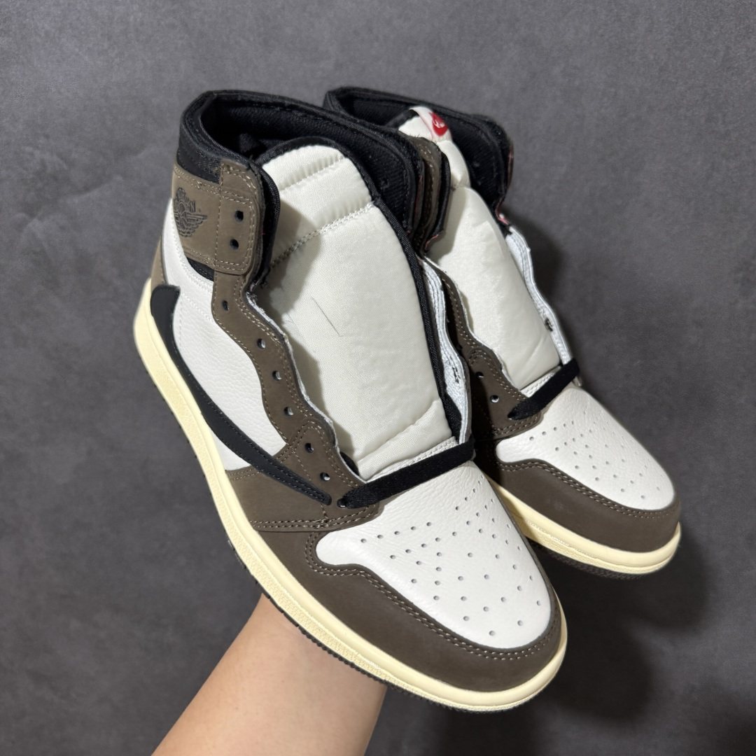 AJ1 经典高帮系列 原厂皮革 舒适运动 防滑减震 高帮 黑脚趾 行业天花板 Top级存在，完美版型，20000+双库存