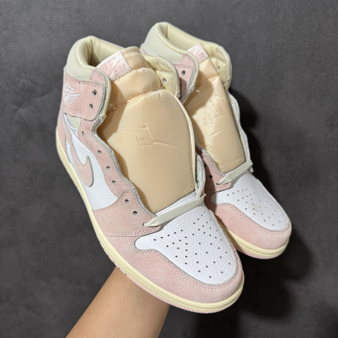 AJ1 经典高帮系列 原厂皮革 舒适运动 防滑减震 高帮 黑脚趾 行业天花板 Top级存在，完美版型，20000+双库存